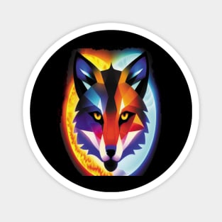 Fox of Fire and Ice. Magnet